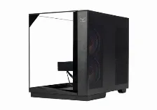 Gabinete Naceb Technology Na-0638 Midi Tower, Psu No, Vent. 2x 120 Mm, Vent. 1x 120 Mm, Negro