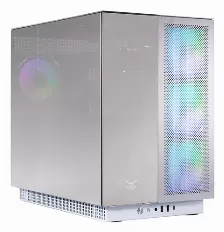 Gabinete Naceb Technology Na-0640 Tower, Psu No, Vent. 3x 120 Mm, Vent. 1x 120 Mm, Blanco