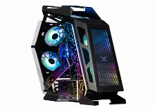 Gabinete Naceb Technology Na-0641 Midi Tower, Psu No, Vent. 2x 120 Mm, Vent. 1x 120 Mm, Negro