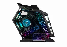 Gabinete Naceb Technology Na-0641 Midi Tower, Psu No, Vent. 2x 120 Mm, Vent. 1x 120 Mm, Negro