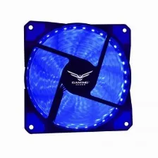 Ventilador Naceb Technology Na-0919a 12 Cm, 1200 Rpm, Led Azul, Negro