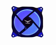 Ventilador Naceb Technology Na-0921a 12 Cm, 1200 Rpm, Led Azul, Negro, Azul