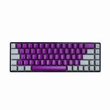 Teclado Naceb Technology Na-0963 Alámbrico, Usb, Interruptor Mecánico, Led Rgb, Negro, Gris, Púrpura