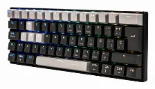 Teclado Naceb Technology Na-0968 Alámbrico, Usb, Interruptor Mecánico, Led Rgb, Negro, Gris