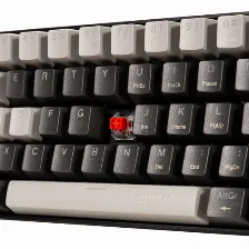 Teclado Naceb Technology Na-0968 Alámbrico, Usb, Interruptor Mecánico, Led Rgb, Negro, Gris
