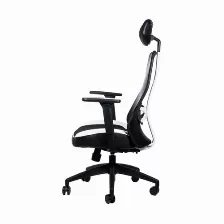 Silla Gamer Naceb Technology Silla Gamer X-one Asiento Acolchado, Reposa-brazos Si, Material Poliuretano, Base Aluminio, Peso Máximo 140 Kg, Color Negro, Blanco