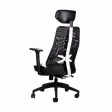 Silla Gamer Naceb Technology Silla Gamer X-one Asiento Acolchado, Reposa-brazos Si, Material Poliuretano, Base Aluminio, Peso Máximo 140 Kg, Color Negro, Blanco