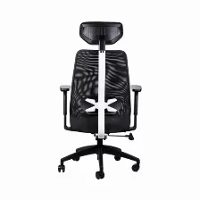Silla Gamer Naceb Technology Silla Gamer X-one Asiento Acolchado, Reposa-brazos Si, Material Poliuretano, Base Aluminio, Peso Máximo 140 Kg, Color Negro, Blanco