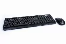 Teclado Inalámbrico Naceb Technology Na-426 Tamaño Completo (100%), 10 M, Teclado Numérico, Negro