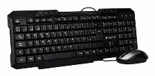 Kit Teclado Y Mouse Naceb Technology Na-618n Usb, Interruptor De Membrana, Alámbrico, 1000 Dpi, Negro
