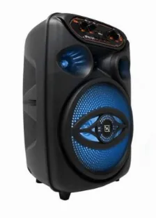 Bocina Necnon Nb-08y 3.5 Mm, Bt, Inalámbrico Y Alámbrico, Universal, Negro