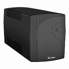 No Break Steren Nb-900 0.9 Kva / 400 W, Entrada 132 V, 6 Salidas Ac, Negro