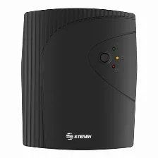 No Break Steren Nb-900 0.9 Kva / 400 W, Entrada 132 V, 6 Salidas Ac, Negro