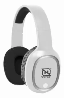 Audífonos Necnon Nbh-04 Pro Diadema Para Llamadas/música, Micrófono Integrado, Conectividad Inalámbrico Y Alámbrico, Conector De 3.5 Mm Si, Color Negro, Blanco