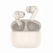 Audífonos Necnon In-ear Ntws-103 Intra Auditivo, True Wireless Stereo (tws), Bluetooth, Beige