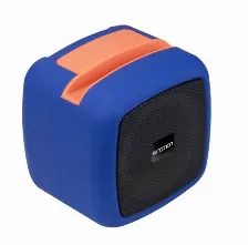Bocina Necnon Nbbsn903rg Usb, 3.5 Mm, Bt, Inalámbrico Y Alámbrico, Universal, Azul