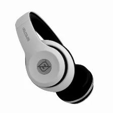 Audífonos Necnon Nbh-01 R Diadema, Inalámbrico Y Alámbrico, 3.5 Mm, Usb, Bluetooth, Blanco