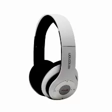 Audífonos Necnon Nbh-01 R Diadema, Inalámbrico Y Alámbrico, 3.5 Mm, Usb, Bluetooth, Blanco