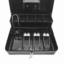 Cajón De Dinero Nextep Ne-161b, Negro, 250 Mm, 180 Mm, 85 Mm