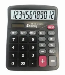 Calculadora Nextep 12 Da­gitos Pantalla Grande Escritorio Batera­a/solar