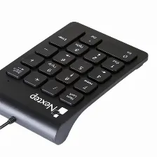 Teclado Nextep Ne-417 Alámbrico, Usb, Negro