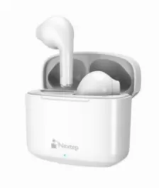 Audífonos Nextep Ne-428b Intra Auditivo, Inalámbrico, Bluetooth, Blanco