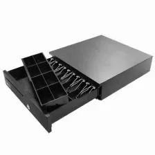 Cajon De Dinero Para Punto De Venta Nextep Ne-515, 5 Billetes, 8 Monedas, Rj-11, Negro