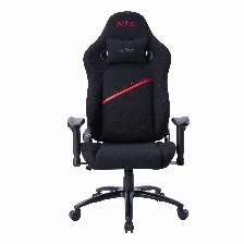 Silla Gamer Xpg Nexus, Tela Antimanchas, Reclinable 155°, Repelente Al Agua, Soporte Lumbar Integrado, Piston De Gas C4, Soporta 125 Kg, Negro/rojo
