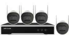 Kit Videovigilancia Hikvision Nk44w0h-1t(e) 4 Canales, Bala (forma), Ip66