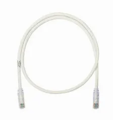Bobina Panduit Netkey Cat6 Patch Cat6, 0.91 M, U/utp (utp), Blanco