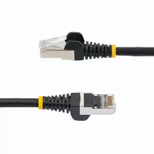 Patchord Startech.com Cat6a, 6.1 M, S/ftp (s-stp), Negro