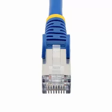 Patchord Startech.com Cat6a, 3 M, S/ftp (s-stp), Azul