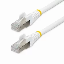 Patchord Startech.com Cat6a, 3 M, S/ftp (s-stp), Blanco