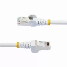 Patchord Startech.com Cat6a, 3 M, S/ftp (s-stp), Blanco