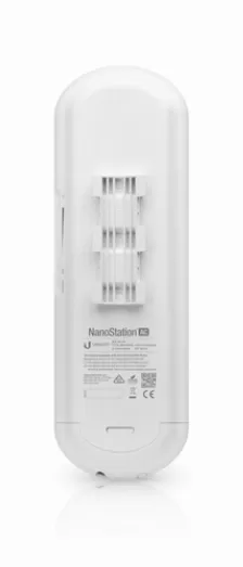 Access Point Ubiquiti Nanostation Ac 1000 Mbit/s, 5 Ghz, Poe, Blanco