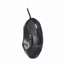 Mouse Techzone Ns-gm01 óptico, 6000 Dpi, Usb Tipo A, Negro