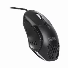 Mouse Techzone Ns-gm01 óptico, 6000 Dpi, Usb Tipo A, Negro
