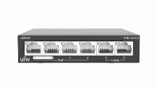 Switch Uniview Nsw2020-6t-poe-in No Administrado, Rj-45 6, Fast Ethernet (10/100), 4 Poe, Gris