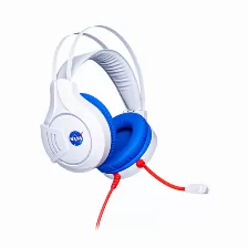 Audífonos Techzone Ns-hsg03 Diadema, Alámbrico, Usb, Azul, Blanco