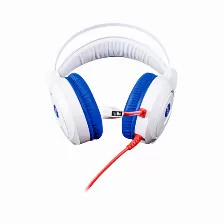 Audífonos Techzone Ns-hsg03 Diadema, Alámbrico, Usb, Azul, Blanco
