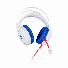 Audífonos Techzone Ns-hsg03 Diadema, Alámbrico, Usb, Azul, Blanco