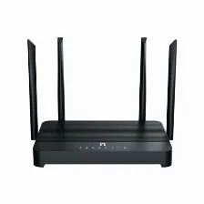 Ruteador Inalámbrico Netis System Nx31 4 Ant., Wi-fi 6 (802.11ax), 4 Rj-45, 2402 Mbit/s, Negro