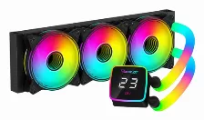 Enfriamiento Liquido Ocelot Gaming Oel360 3 X 36 Cm, 1800 Rpm, Negro