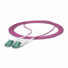 Cable Startech.com 1 M, Fibra Om4, Lc, Lc, 100 Gbit/s, Violeta
