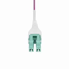 Cable Startech.com 20 M, Fibra Om4, Lc, Lc, 100 Gbit/s, Violeta