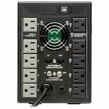 No Break Tripp Lite 1.5 Kva / 810 W, 650 J, Entrada 120 V, 10 Salidas Ac, Negro
