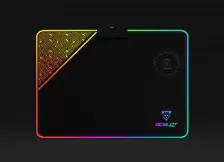 Mousepad Ocelot Gaming Ompr01 Led Si, 350 Mm, 250 Mm, Negro