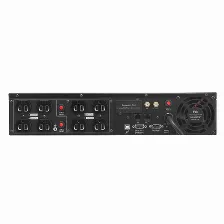 No Break Cyberpower Or1500lcdrt2u 1.5 Kva / 900 W, 1840 J, Entrada 140 V, 8 Salidas Ac, Negro