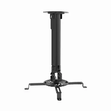 Soporte De Proyector Ovaltech Ovpr-580mm Techo, Max. 13500 Kg, Acero, Negro
