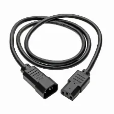 Cables De Poder Tripp Lite Macho, Hembra 100 - 250 V, 1.22 M, Negro